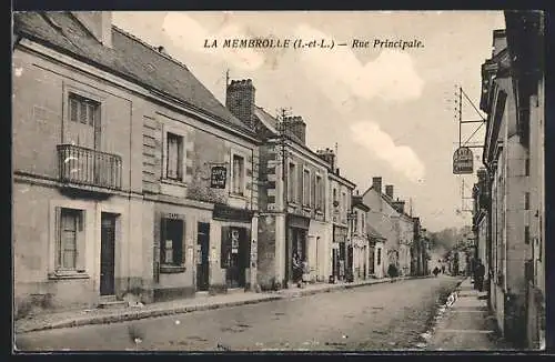 AK La Membrolle, Rue Principale