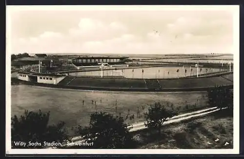 AK Schweinfurt, Blick auf das Willy Sachs Stadion