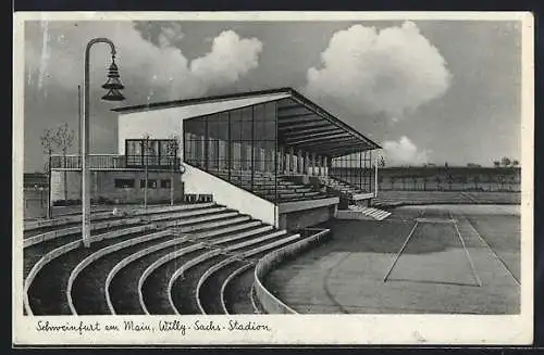 AK Schweinfurt am Main, Willy Sachs-Stadion, Tribüne