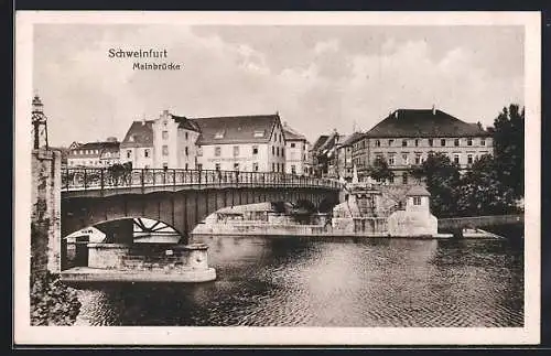 AK Schweinfurt, Partie bei Mainbrücke