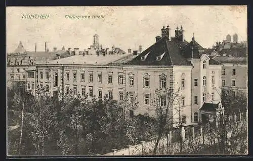 AK München-Bogenhausen, Blick auf die Chirurgische-Klinik