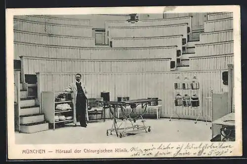 AK München, Hörsaal der Chirurgischen Klinik