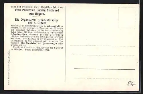 AK München-Nymphenburg, Krankenanstalt des III. Ordens