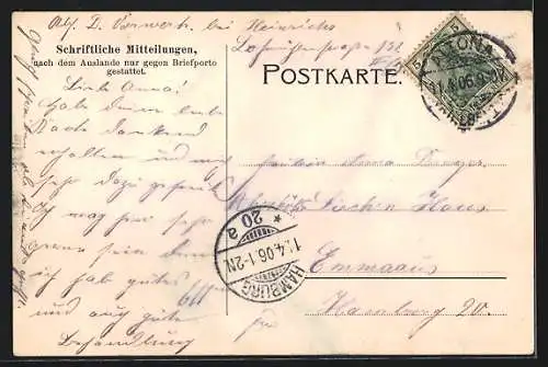 AK Hamburg-Altona, Strand Oevelgönne