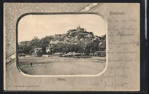 AK Hamburg-Blankenese, Blick auf den Sülberg