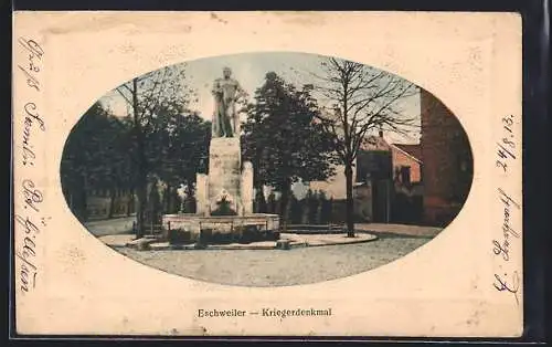 AK Eschweiler, Kriegerdenkmal