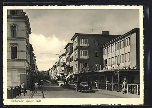 AK Eschweiler, Grabenstrasse mit Kino