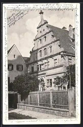 AK Schweinfurt im Bilde, Altes Gymnasium