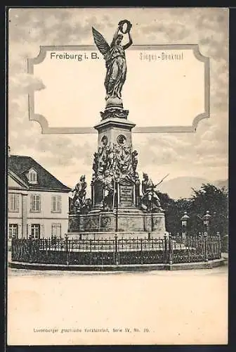 AK Freiburg i. B., Sieges-Denkmal