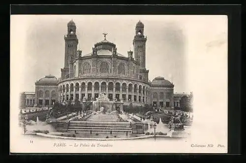 AK Paris, Palais du Trocadéro