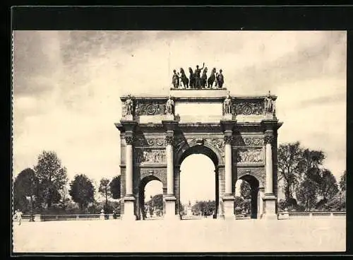 AK Paris, Arc de Triomphe du Carrousel