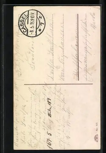 AK Kaiser Wilhelm II. in Feldgrau
