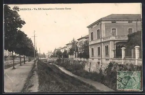 AK Brescia, Via XX. Settembre e Torrente Garza