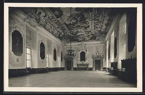 AK Kremsmünster, Kaisersaal, Innenansicht