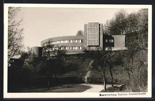 AK Kremsmünster, Blick auf das Exerzitienhaus Subiaco