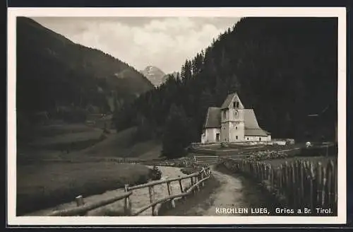 AK Gries am Brenner, Kirchlein Lueg