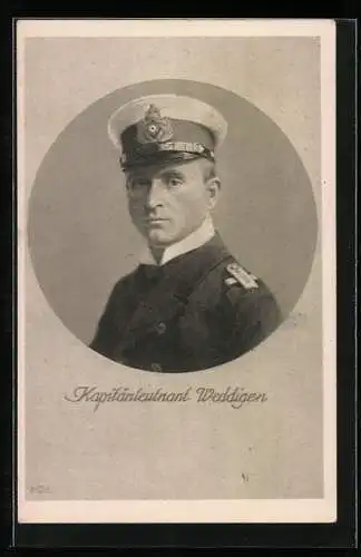 AK Kapitänleutnant Otto von Weddigen in Uniform