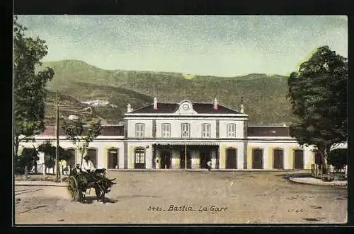 AK Bastia, La Gare, Bahnhof