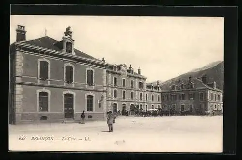 AK Briancon, La Gare, Bahnhof