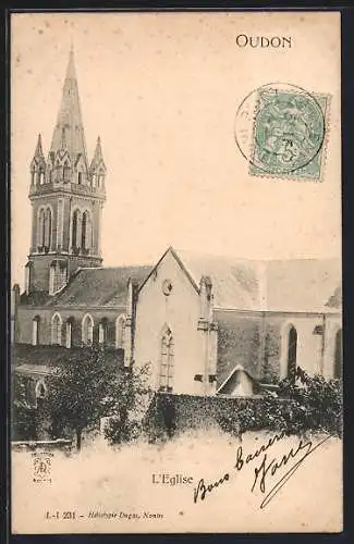 AK Oudon, L`Eglise