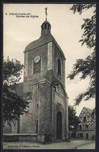 AK Piriac /Loire-Inf., Clocher de l`Eglise