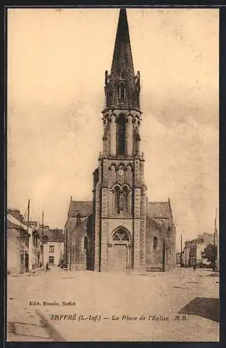 AK Saffré /L.-Inf., La Place de l`Eglise