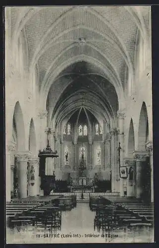 AK Saffré /Loire-Inf., Intérieur de l`Eglise