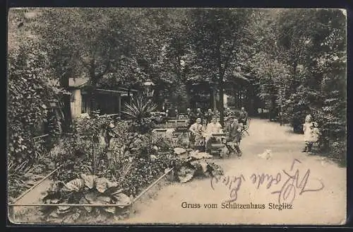 AK Berlin-Steglitz, Gasthaus Schützenhaus