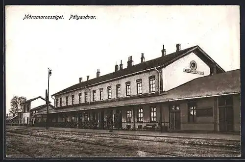 AK Maramarossziget, Palyaudvar, Bahnhof