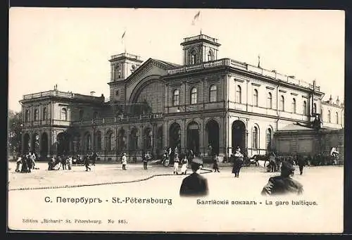 AK St.-Pétersbourg, La gare baltique