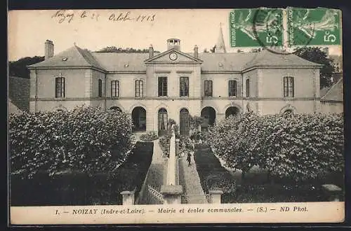 AK Noizay, Mairie et écoles communales