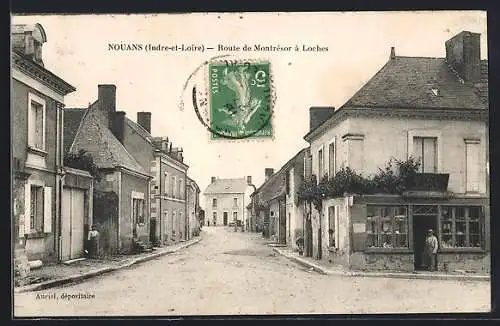 AK Nouans, Route de Montrésor à Loches