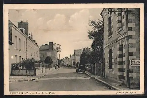 AK Esvres, Rue de la Poste