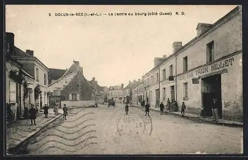 AK Dolus-le-Sec, Le centre du bourg, côté Ouest