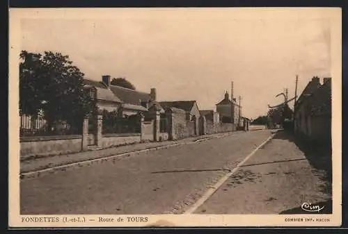 AK Fondettes, Route de Tours