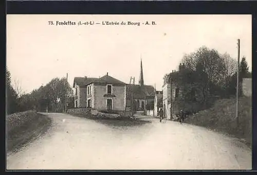 AK Fondettes, L`Entrée du Bourg