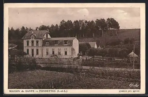 AK Fondettes, Maison de Santé avec jardin et forêt en arrière-plan