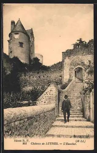 AK Luynes, Château de Luynes, L`Escalier