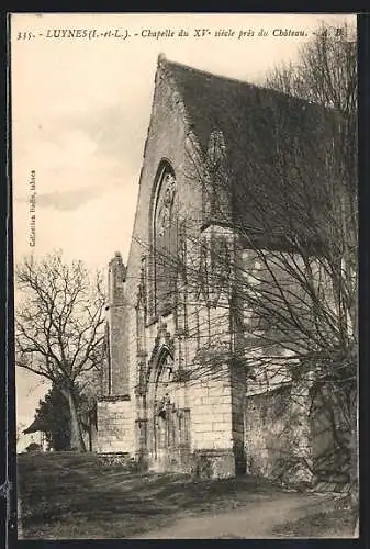 AK Luynes, Chapelle du XVe siècle près du Château