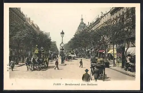 AK Paris, Boulevard des Italiens