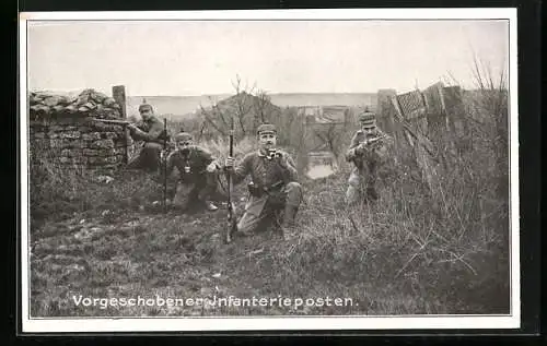 AK Vorgeschobener Infanterie-Vorposten