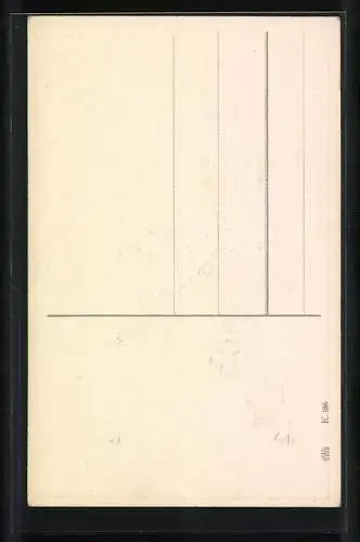 Künstler-AK Neujahrsgruss, Tannenzweige, Eisernes Kreuz