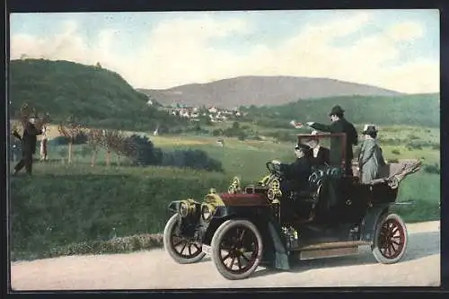 AK Auto, Ausflug mit Chauffeur auf dem Land