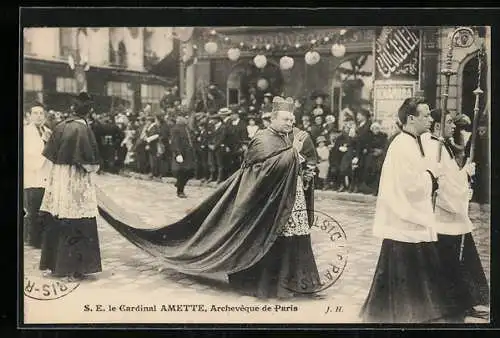 AK Paris, Le Cardinal Ammette, Archevêque de Paris