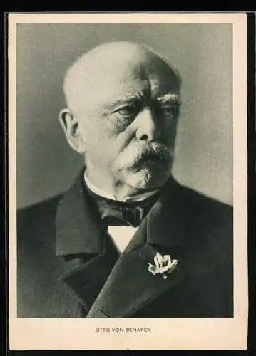 AK Otto von Bismarck im Anzug