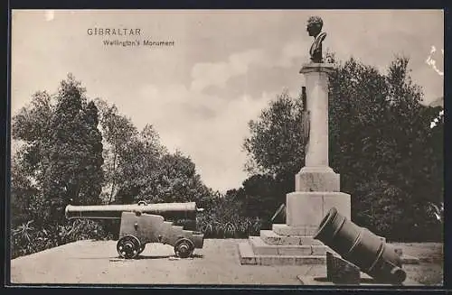 AK Gibraltar, Cannon at the Wellington Monument