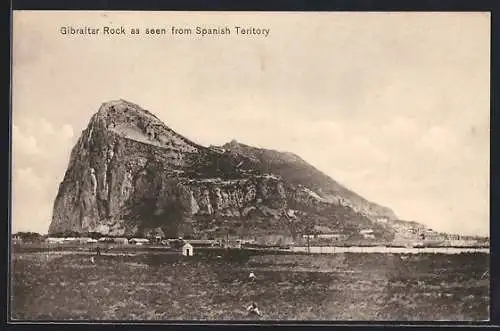 AK Gibraltar, Rock as seen from Spanish Teritory