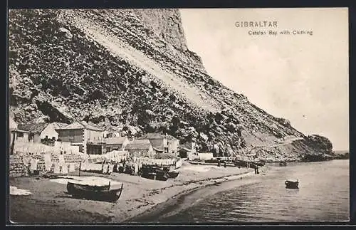 AK Gibraltar, Catalan Bay with Clothing