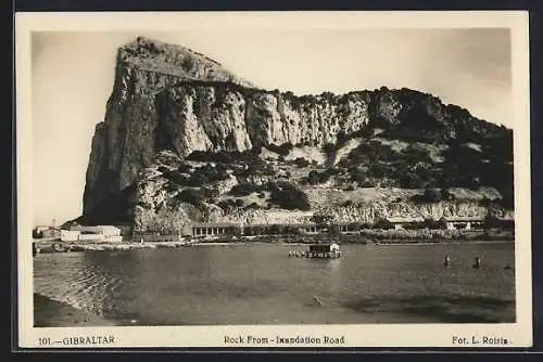 AK Gibraltar, Rock from Inundation Road