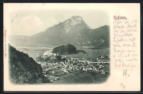 AK Kufstein, Blick auf den Ort